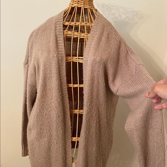 Upcycled open sweater - Picture 1 of 2